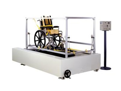 轮椅路况模拟行走试验机的图片